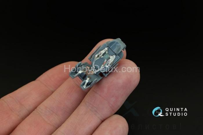 3D Декаль интерьера кабины МиГ-21ПФМ  изумрудные панели для модели Eduard QD48077