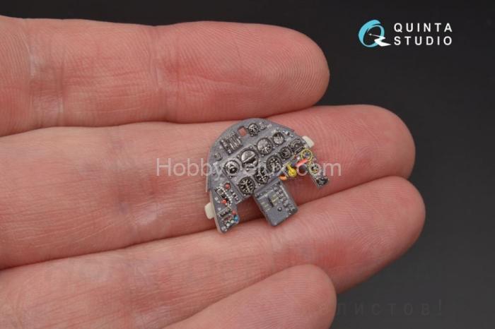 3D Декаль интерьера кабины Bf 109G-10 для модели Revell QD32045