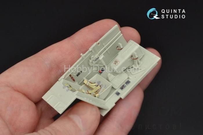 3D Декаль интерьера кабины Bf 109G-10 для модели Revell QD32045