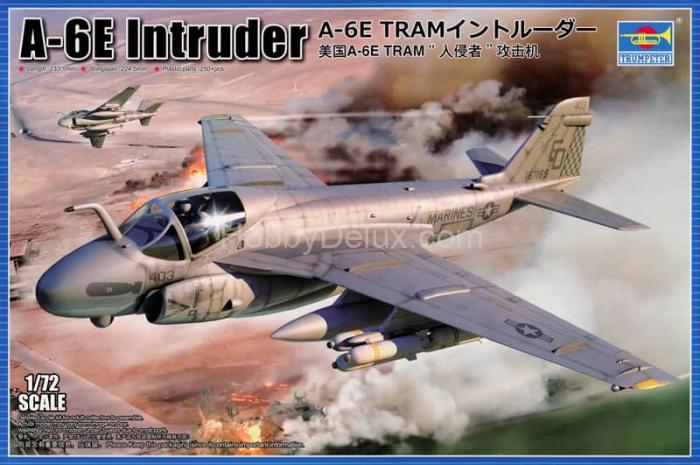 Сборная модель Grumman A-6E TRAM Intruder 01642