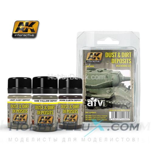 DUST AND DIRT DEPOSITS WEATHERING SET