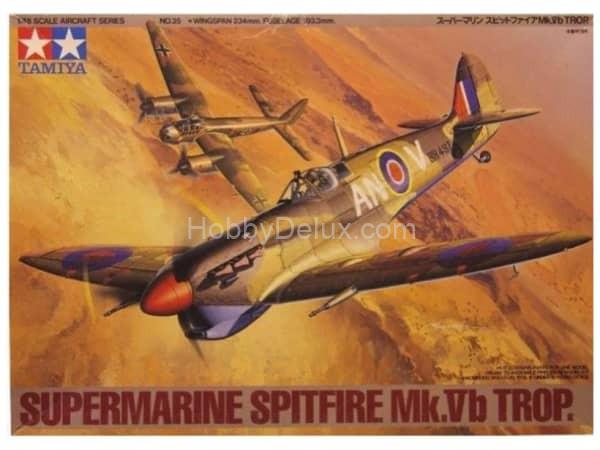Британский истребитель Supermarine Spitfire Mk.Vb Trop. 61035