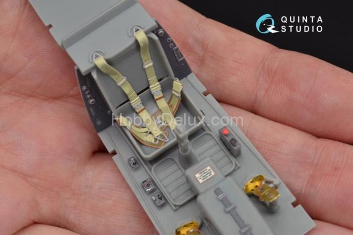 3D Декаль интерьера кабины Bf 109G-10 для модели Трубач QD32046