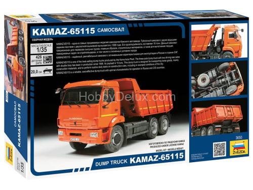 Сборная модель KAMAZ-65115 самосвал
