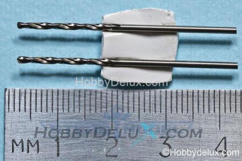 Сверло спиральное с цилиндрическим хвостовиком 1,2мм(2 шт.) (1)