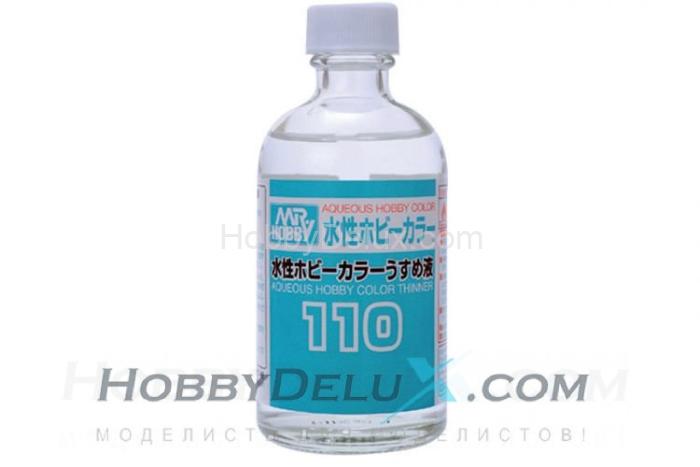 Разбавитель HOBBY COLOR THINNER 110 мл. для водорастворимых красок T-110