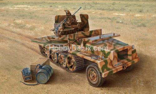 Модель бронеавтомобиля  SWS with FLAK 43 (1:35)