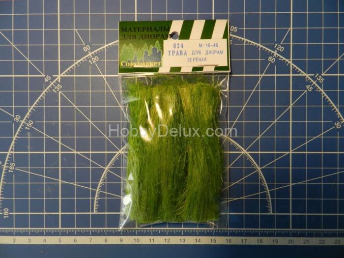 Трава для диорам (зелёная) SM024