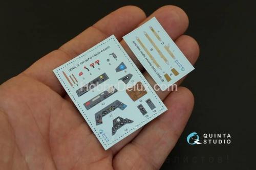 3D Декаль интерьера кабины Fw 190A-3 для модели Eduard