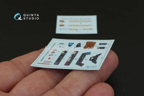 3D Декаль интерьера кабины Fw 190A-3 для модели Eduard