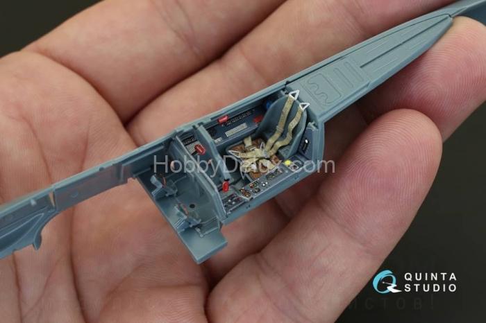 3D Декаль интерьера кабины Fw 190A-3 для модели Eduard QD48079