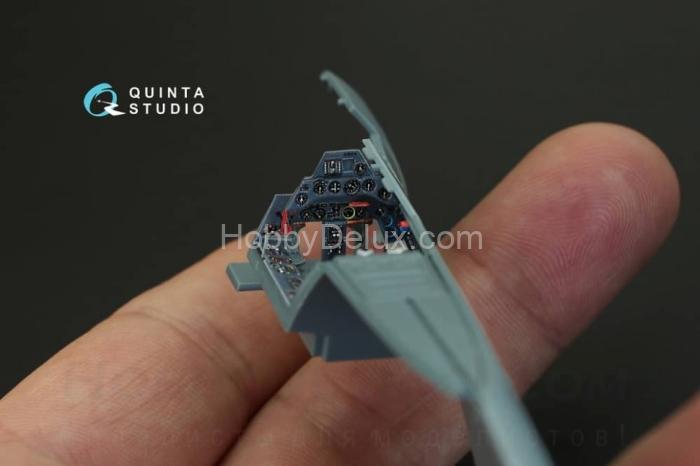 3D Декаль интерьера кабины Fw 190A-3 для модели Eduard QD48079