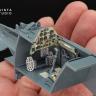 3D Декаль интерьера кабины Bf 109E-1 для модели Eduard QD32047