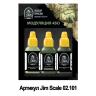 Набор акриловых красок Jim Scale “Модуляция 4БО” 02.101