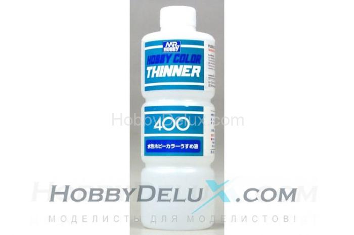 Разбавитель HOBBY COLOR THINNER 400 мл. для водорастворимых красок T-111