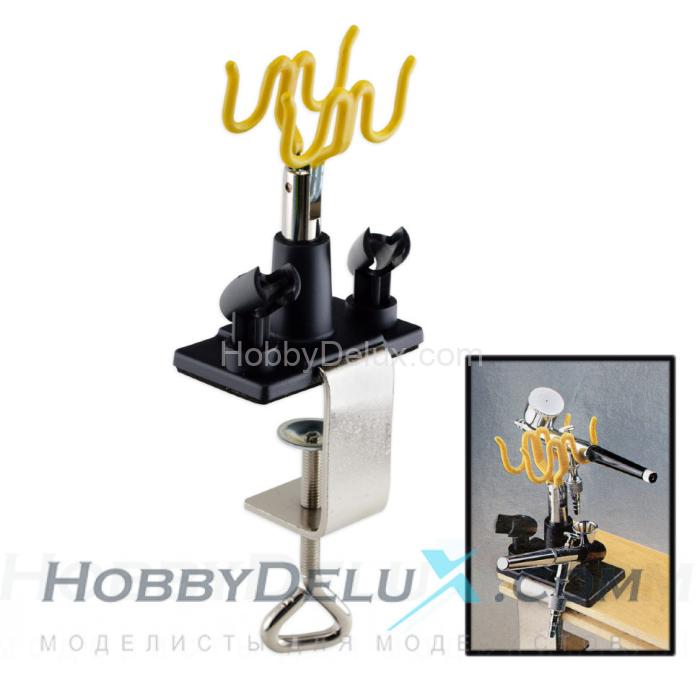 Подставка для аэрографов на струбцине JAS1303
