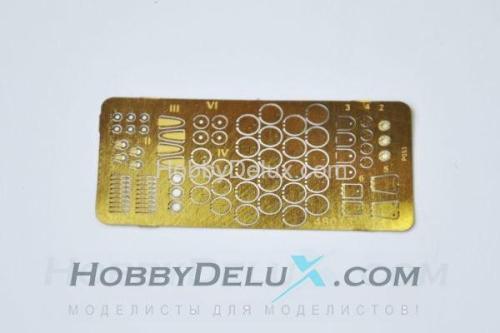 Набор лючков для сборной модели ЛаГГ-3
