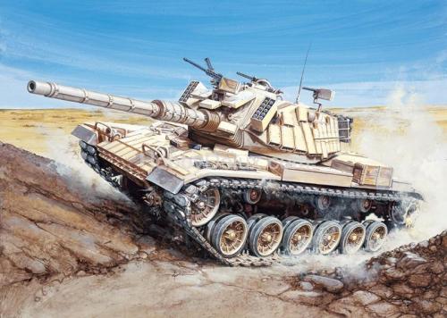 Модель танка  M60 BLAZER