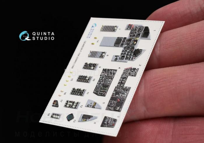 3D Декаль интерьера кабины F-15A QD48038