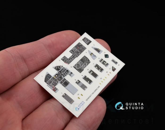 3D Декаль интерьера кабины F-15A QD48038