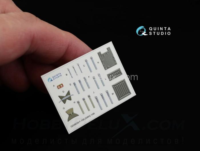 3D Декаль интерьера кабины F-15A QD48038