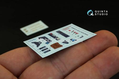 3D Декаль интерьера кабины Fw 190A-4  для модели Eduard