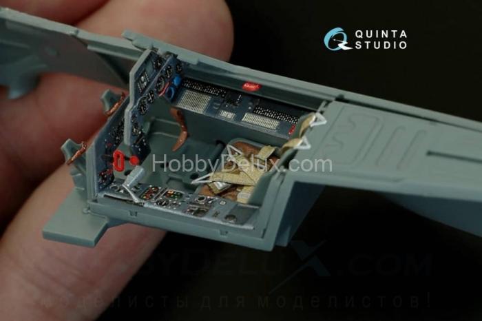 3D Декаль интерьера кабины Fw 190A-4  для модели Eduard QD48080