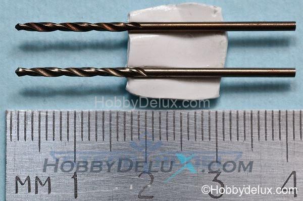 Сверло спиральное с цилиндрическим хвостовиком 1,3мм(2 шт.) (1) HDD-13 (1)