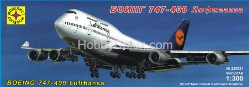 Самолет Боинг 747-400 "Люфтганза"