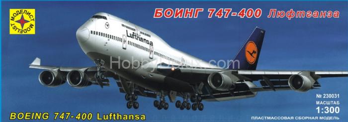 Самолет Боинг 747-400 "Люфтганза" Mod230031