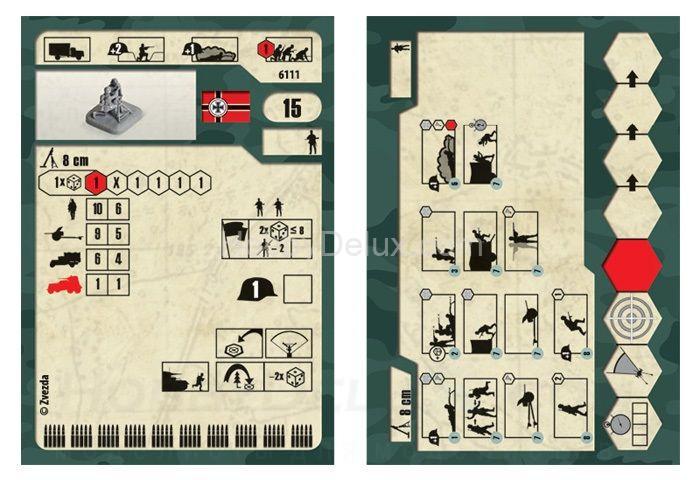 Немецкий 81-мм миномет с расчетом ZV6111