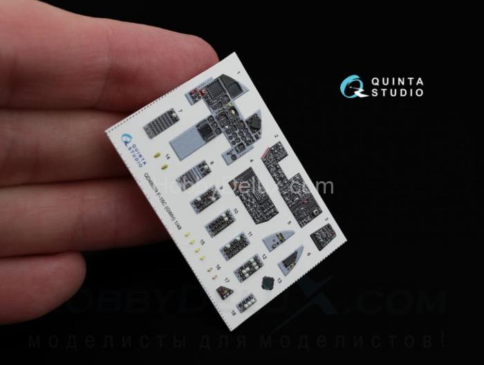 3D Декаль интерьера кабины F-15C QD48039