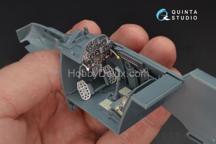 3D Декаль интерьера кабины Bf 109E-4 для модели Eduard QD32049