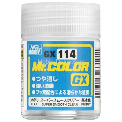 Mr.Hobby GX-114 Super Smooth Clear Flat (18 ml)