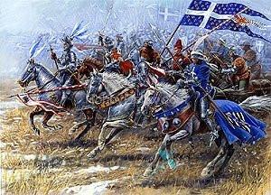 Французские рыцари XV вв ZV8036