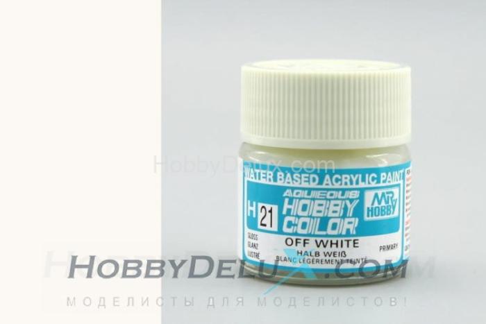 Краска акриловая Hobby Color - H021 Off White H21