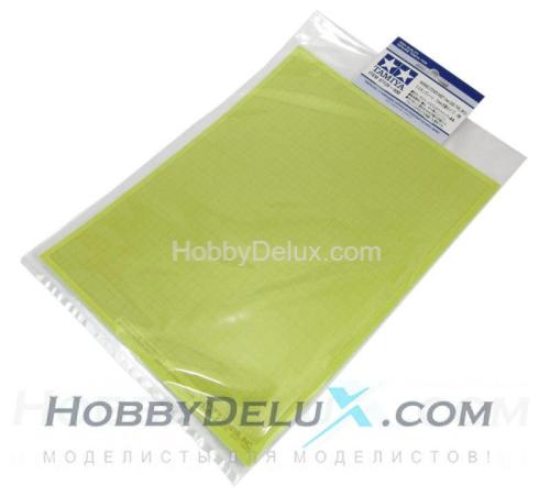 Маскирующая бумага с нанесенной разметкой в 1 мм. (5 листов, размером 240 х 180 мм.)