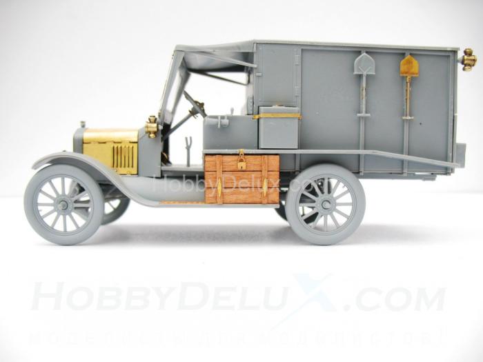 Набор фототравления для Форд-Т санитарный от ICM МД035222