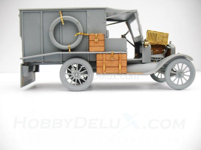 Набор фототравления для Форд-Т санитарный от ICM МД035222