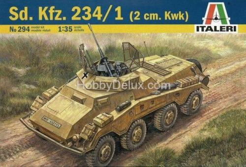 Модель танка Sd. Kfz. 234/1 (2 cm Kwk)
