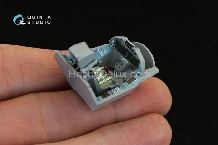 3D Декаль интерьера кабины Су-57 для модели Звезда QD48082