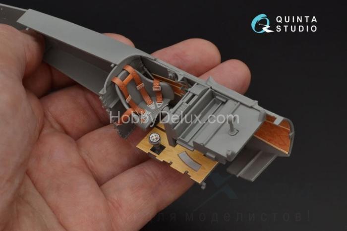 3D Декаль интерьера кабины Fokker Dr.1 для модели Meng QD32050