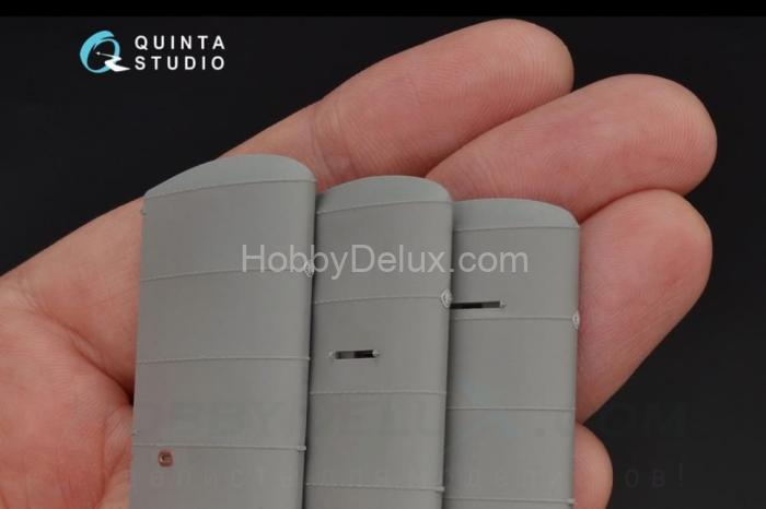 3D Декаль интерьера кабины Fokker Dr.1 для модели Meng QD32050