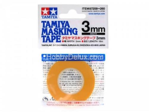 Маскировочная лента, 3 мм.