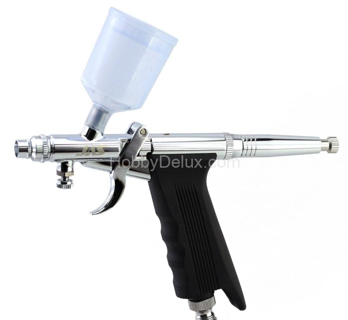 Аэрограф Jas 1180 Air Control (набор: игла, сопло 0,3; 0,5; 0,8мм) JAS1180