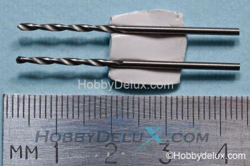 Сверло спиральное с цилиндрическим хвостовиком 1,4мм(2 шт.) (1)