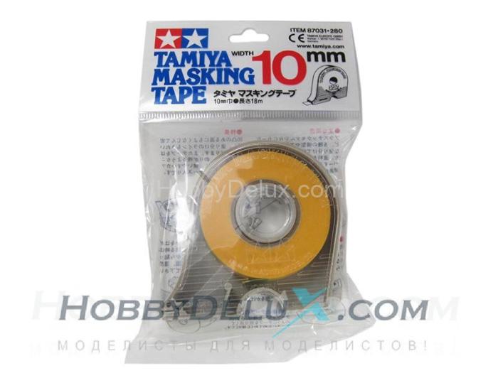 Маскирующая лента в пенале, ширина 10 мм. 87031