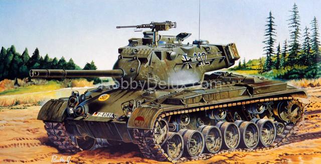 Модель танка M47 Patton IT6447