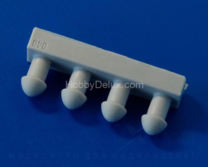 Входной канал воздхозаборника и КНД двигателя Д-30КП AMG72040