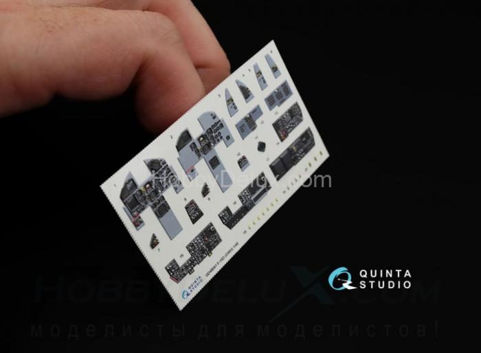 3D Декаль интерьера кабины F-15D QD48041